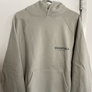 NWT Fear of God Essentials Concrete Hoodie